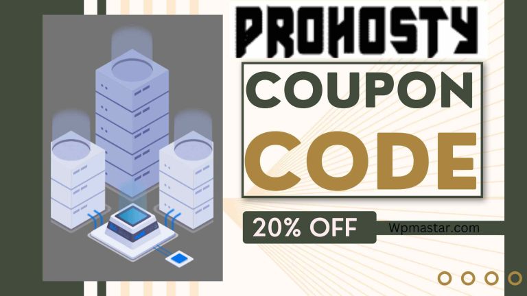 Prohosty Promo Code: Get 20% Off Your New Hosting Purchase