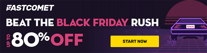 fastcomet black Friday deals