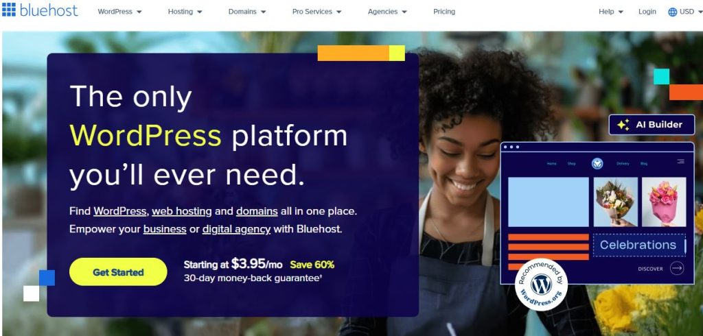 Bluehost Hosting