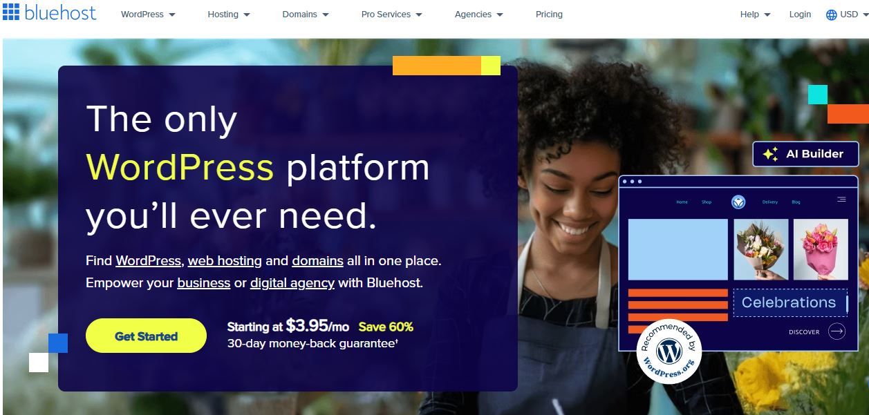Bluehost Hosting