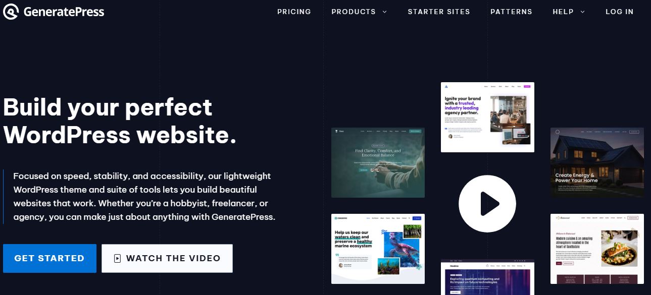 generatpress wordpress theme