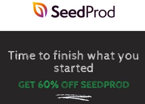 SeedProd Pro Back to School Sale